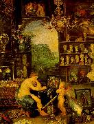 Jan Brueghel The Sense of Vision Sweden oil painting artist